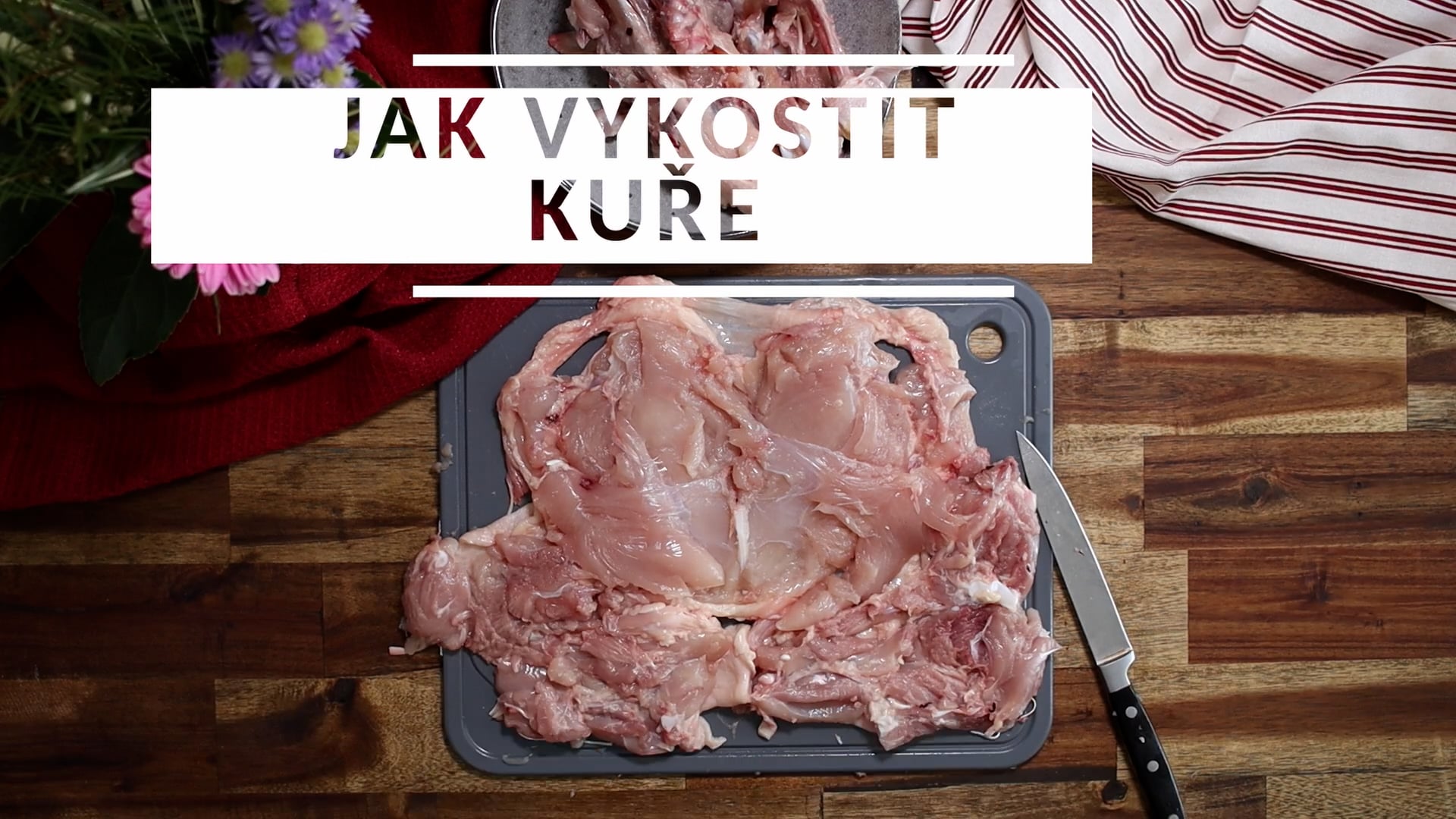 Jak vykostit horní stehno?